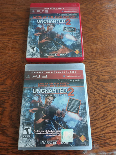Uncharted 2 Among Thieves Goty Original Físico Completo Ps3