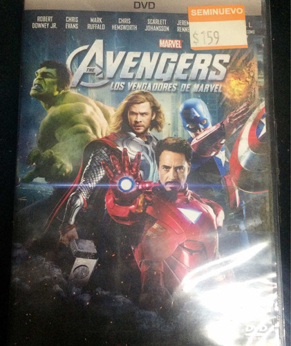 Los Vengadores De Marvel Película Dvd Original