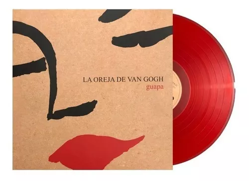 La Oreja De Van Gogh Guapa Lp Acetato Vinyl /rojo
