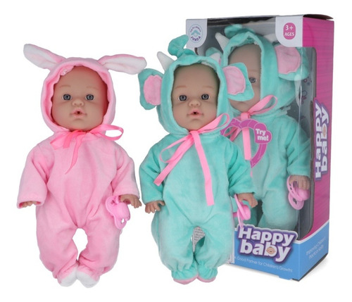 Imagen 2 de 3 de Muñeco Bebe Con Sonido 33 Cm - Bebote