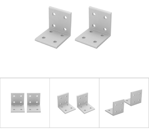 Conector En Forma De L 2040, Ángulo De Esquina, Soporte, Con