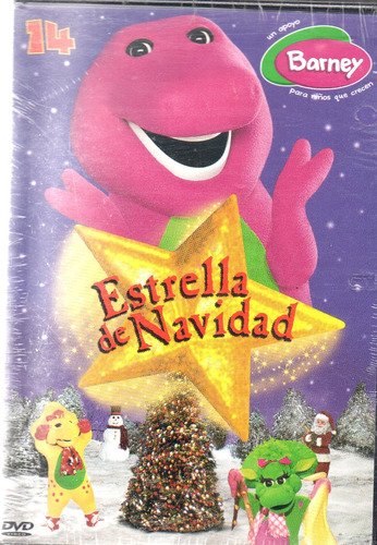 Barney Estrella De Navidad - Dvd Nuevo Orig. Cerrado - Mcbmi
