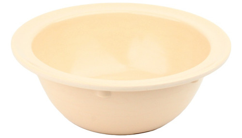 12 Tazones De 100% Melamina Restaurante 500 Ml Vencort Color Beige