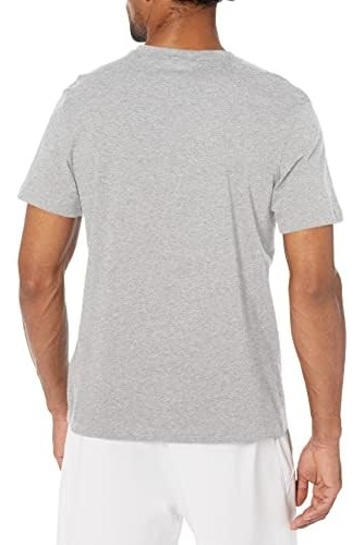 Camiseta Estándar Reebok Para Hombre, Logotipo Vectorial Roj