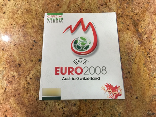 Album Panini Euro 2008 Austria Switzeerland Lncompleto.