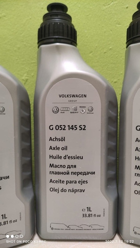 Aceite Para Ejes Volkswagen Groupg 052 145 S2 4motion