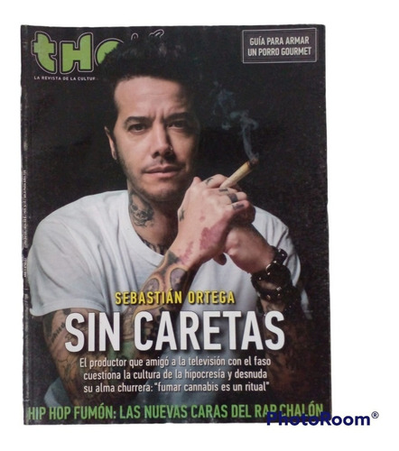 Revista Thc N° 83 Sin Caretas. Sebastián Ortega.