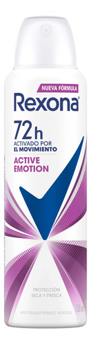 Desodorante En Aerosol Rexona Active Emotion 90g