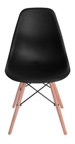 Silla Moderna Para Hogar Y Oficina Eames Negro