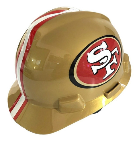 Casco Tipo Cachucha Seguridad Msa Nfl San Francisco 49ers