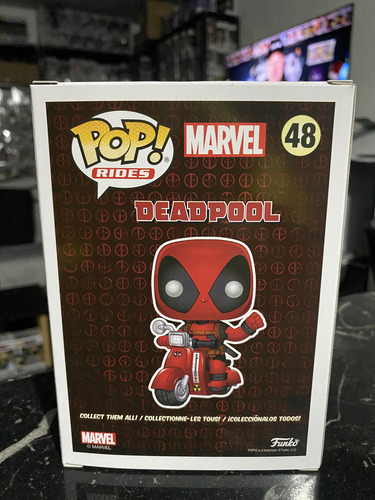 Figura Funko Pop! - Deadpool - Deadpool On Scooter (48