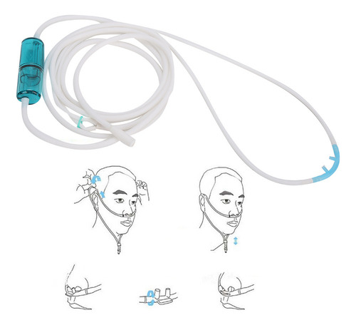 Tubo De Oxígeno Nasal Elástico Ajustable