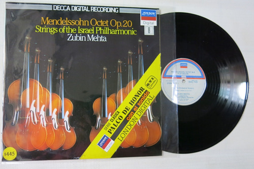 Vinyl Vinilo Lp Acetato Mendelssohn Octet Op.22 Clasica