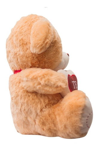 Imagen 6 de 10 de Oso Peluche Te Amo Corazón Regalo 40 Cm Amor - Envió Gratis