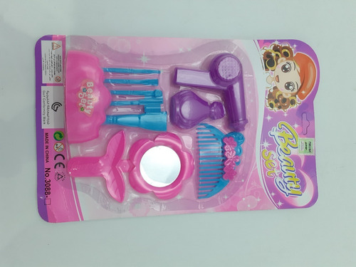 Juego De Belleza Maquillaje 10 Piezas Juguete Niñas