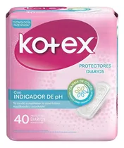 Comprar Protectores Diarios Liner Indicador De Ph 40unds Kotex