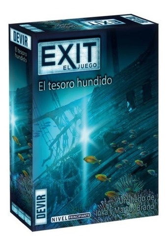 Juego De Mesa Exit El Tesoro Hundido Devir