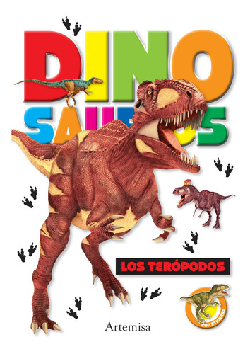 Libros Infantiles Colección Dinosaurios Con Stickers A Color