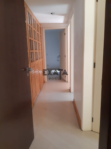 Imagem 5 de 12 de Apartamento Com Living Para Três Ambientes, Home Theater, Sala De Jantar, Copa E Varanda, Cozinha Com Armários, Lavabo E Dependência De Funcionária. 03 Dormitórios Sendo 1 Suítes C - Ap00845 - 699004
