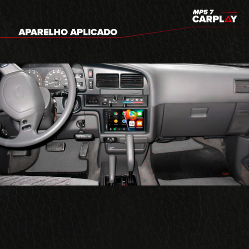 Central Multimidia Mp5 Android Auto Toyota Hilux 2004 2005