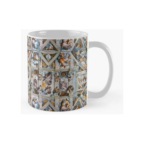 Taza Miguel Ángel - Techo De La Capilla Sixtina Calidad Prem