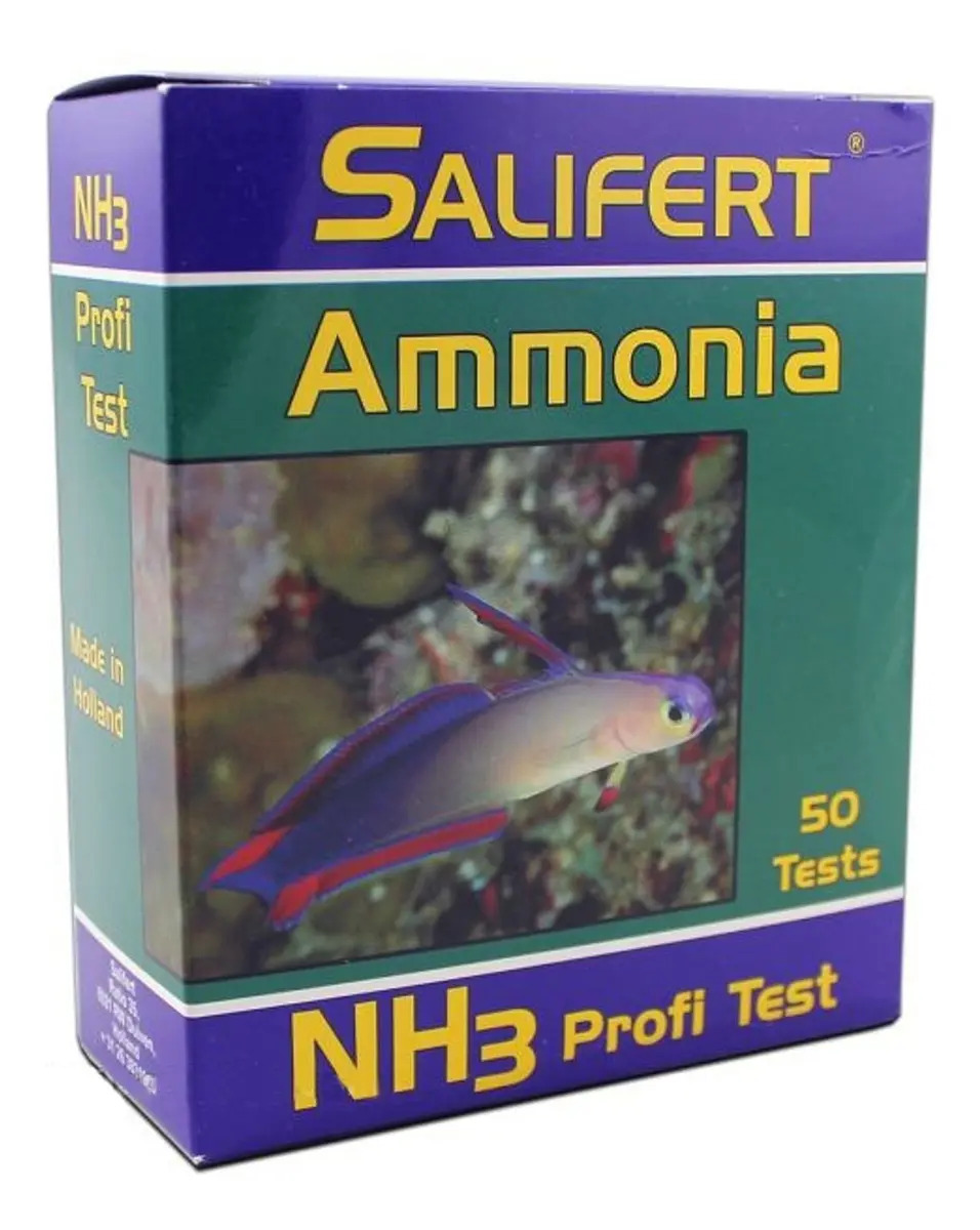 Teste de Amônia Salifert para Aquários