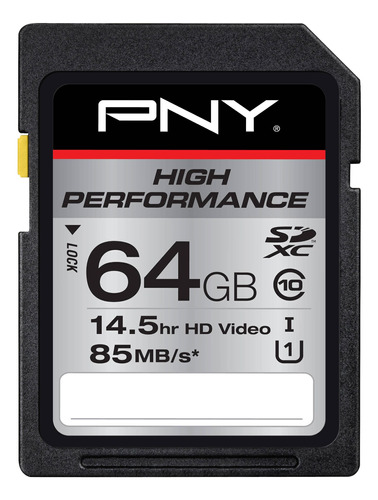 Pny Technologies 64gb High Performance Uhs-i Sdxc Memory Car