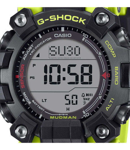 Reloj Casio G-shock Para Hombre Gw 9500mry 1a9cr verde lima