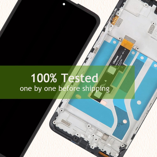 Jzahin Pantalla Para Moto Edge 20 Lite 5g Xt2139-1 Display Con Marco Black
