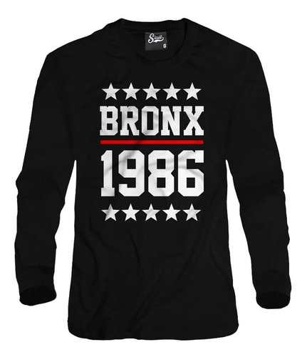 Casaco Blusa De Frio Inverno Estampado Bronx 1986 Gangster!!