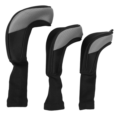 Cubrecabezas Club Headcover, 3 Unidades, 1 3/5 Pulgadas, Mal