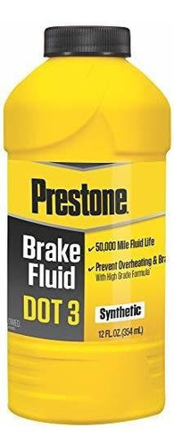 Líquido Frenos Sintético Prestone 12 Oz.