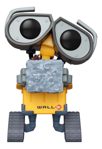 Producto Generico - Pop! Disney - Wall-e Con Cubo De .