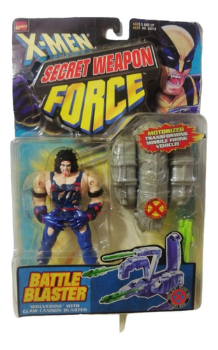 Wolverine Battle Blaster Secret Weapon Force Toybiz 1998