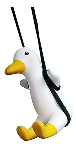 Adorno Colgante De Pato Oscilante, Colgante Para Espejo Retr
