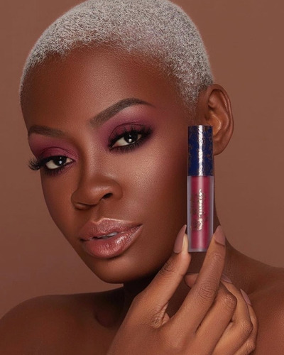 Imagem 4 de 4 de Bt Velvet Cherry Bruna Tavares - Sombra Líquida E Primer
