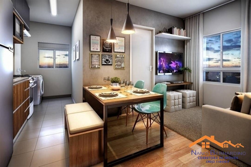 Imagem 2 de 14 de Pin Internacional Guarulhos 2 Dorm 36,09 M² 1 Vaga Carro Coberta - 20117