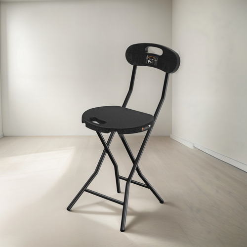 Rfiver Taburete Plegable Con Respaldo Taburetes Plegables