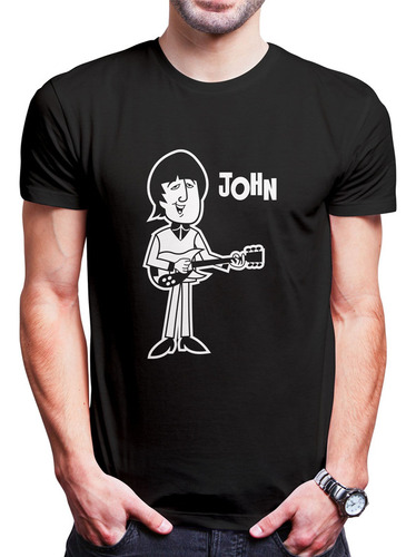 Polo Varon The Beatles John (d0429 Boleto.store)