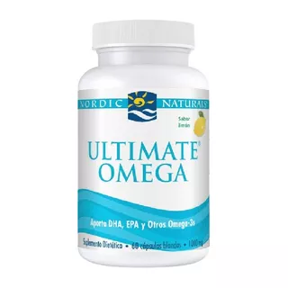 Ultimate Omega 1000mg Nordic Naturals 60 Capsulas Blandas