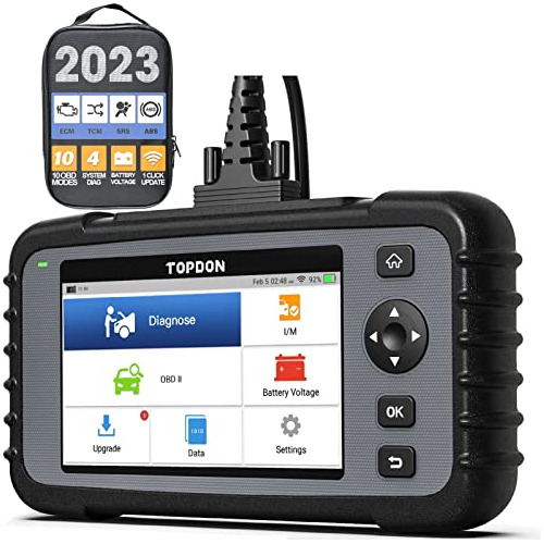 Topdon Ad500, Obd2 Scanner, 2023 Newest Lifetime Free U...