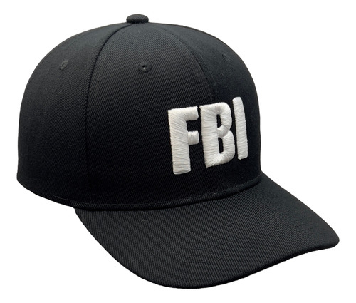 Gorra Curva Bordada Fbi