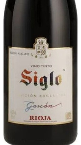 Pack De 2 Vino Tinto Siglo Edición Gascon Tempranillo 750 Ml
