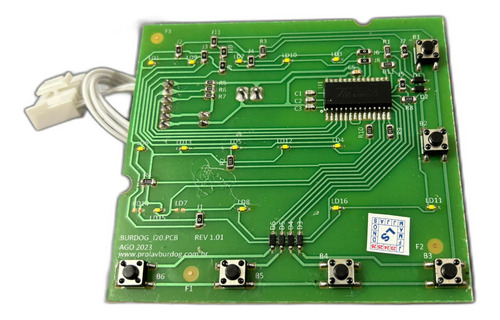 Placa Interface Compatível Lavadora Electrolux Led15 Led17 127/220v