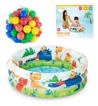 Comprar Piscina De Bolinhas Colorida 40 Litros Intex + 50 Bolinhas