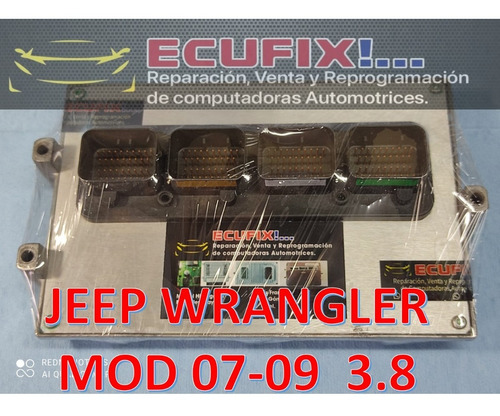 Computadora De Motor Ecm Pcm Jeep Wrangler 2007 2008 2009