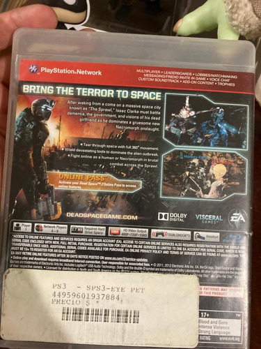 Dead Space 2 Ps3 - Greatest Hits Físico Buenas Condiciones (Usado)