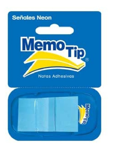 Banderitas Janel Señales Memo Tip Azul C/desp Pet 23x45 /vc