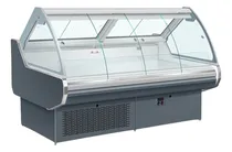 Comprar Vitrina Refrigerada Carnes Y Fiambres Vidrio Curvo  1.87 Mts