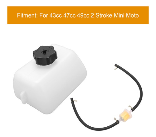 Tanque De Combustible Gas De 1l Mini Moto Atv De 2 Tiempos